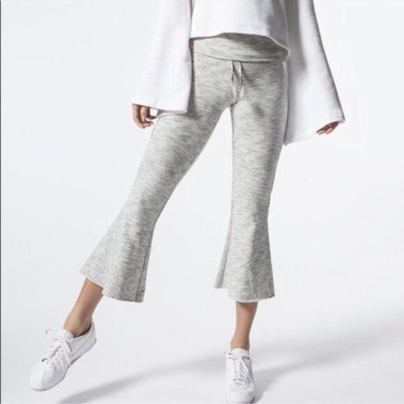 Free People FP Movement Nico Crop Flare Sweatpants Size Small Activewear Yoga - Picture 12 of 12